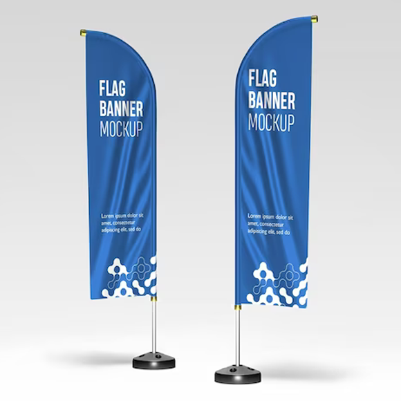 Tear Drop Flags